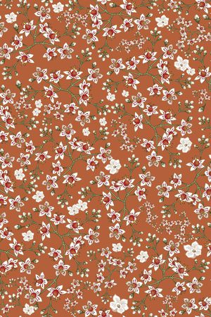 几何花卉印花华亿平台图片