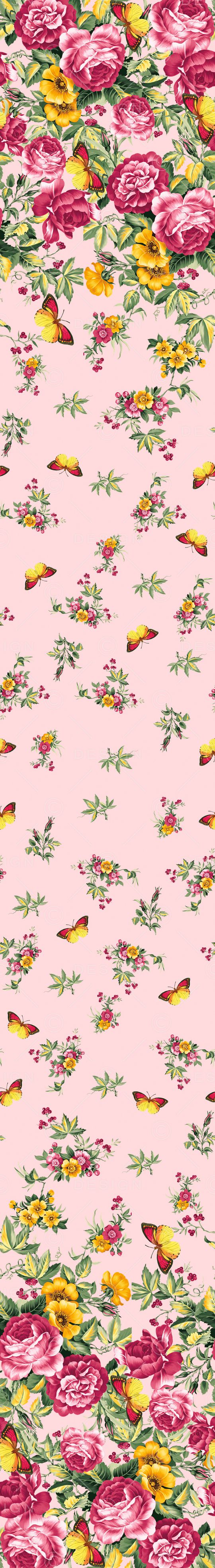 双边定位花印花华亿平台图片