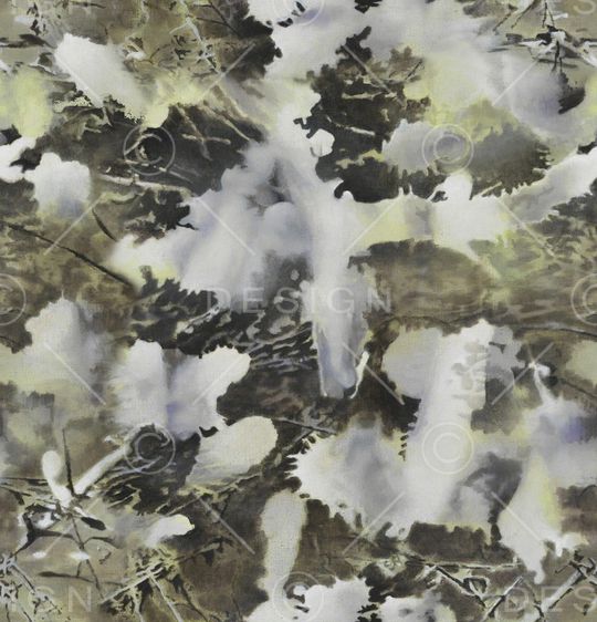 速写风印花华亿平台图片