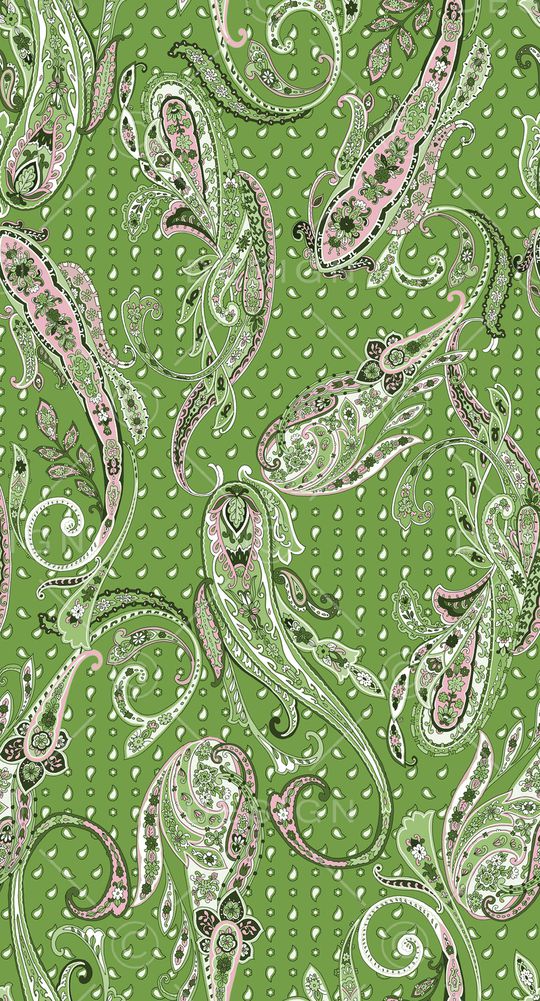 佩斯利印花华亿平台图片