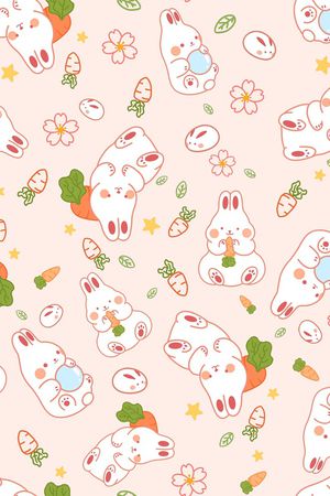 小兔子印花华亿平台图片