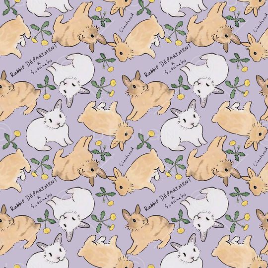 小兔子印花华亿平台图片