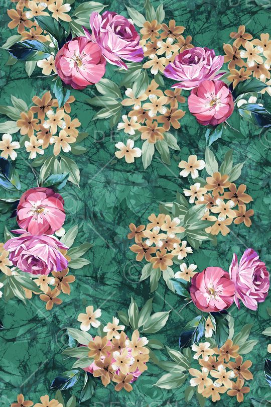 真丝印花华亿平台图片