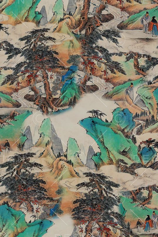 香云纱印花华亿平台图片