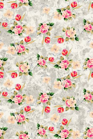 真丝印花华亿平台图片