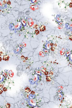 真丝印花华亿平台图片