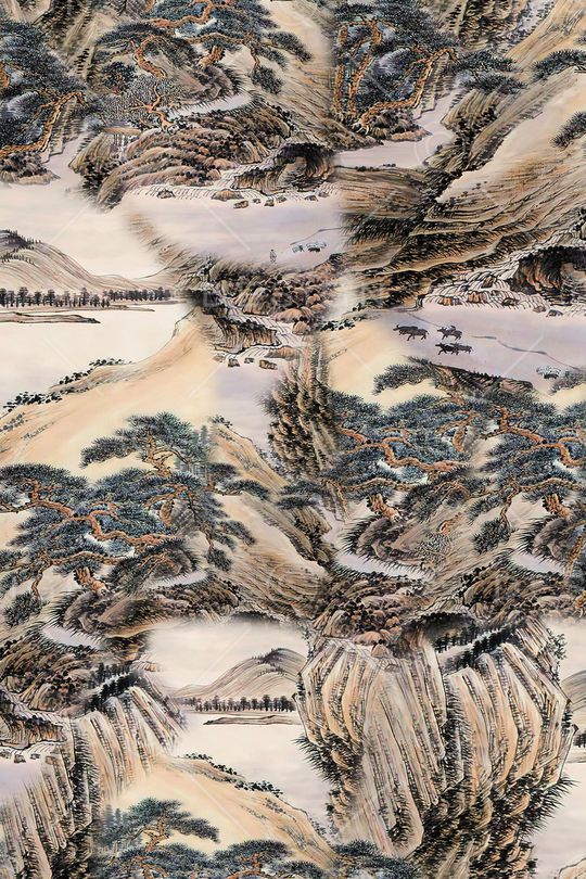 香云纱印花华亿平台图片