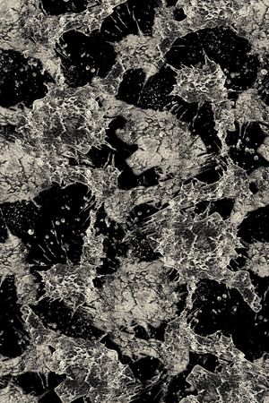 抽象男装印花华亿平台图片