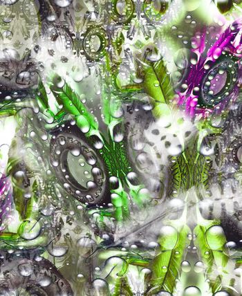 151357-金属和水滴