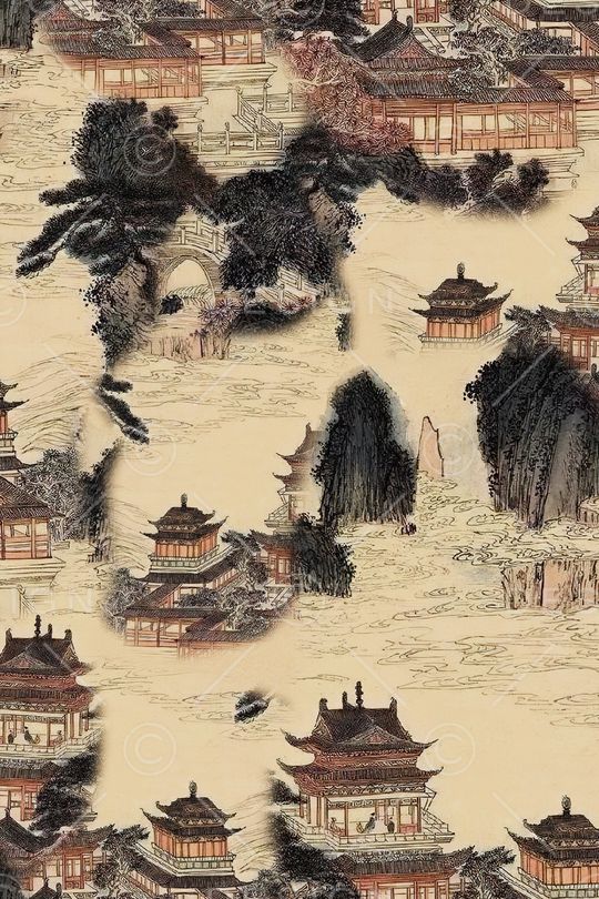 香云纱印花华亿平台图片