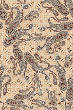 佩斯利印花华亿平台图片