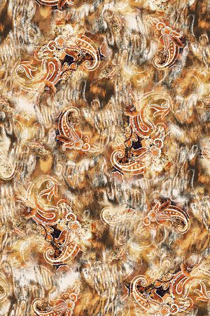 佩斯利印花华亿平台图片