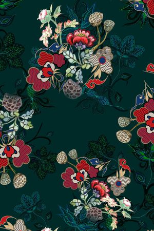 数码华亿平台印花华亿平台图片