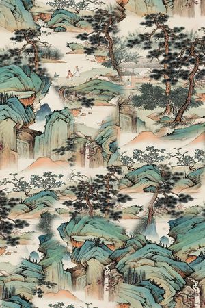 香云纱印花华亿平台图片