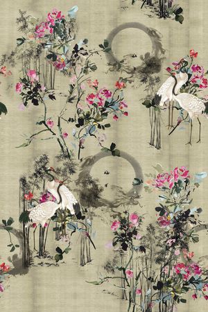 香云纱印花华亿平台图片