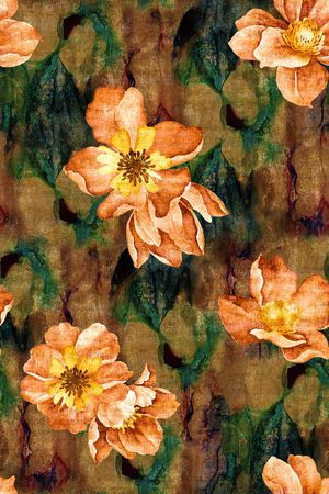 复古印花华亿平台图片