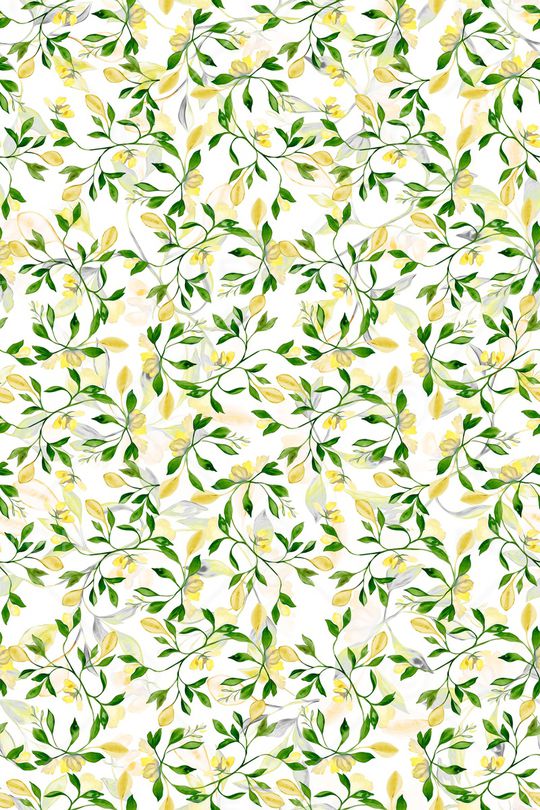 清爽底花卉印花华亿平台图片