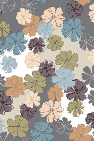 连衣裙印花华亿平台图片