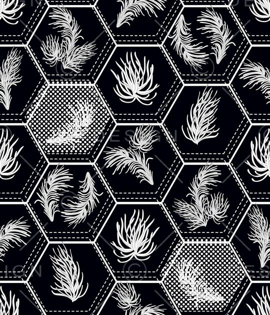 几何印花华亿平台图片