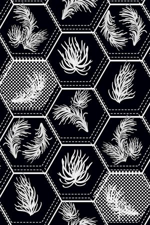 几何印花华亿平台图片