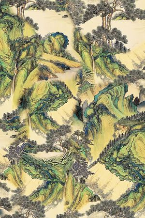 香云纱印花华亿平台图片