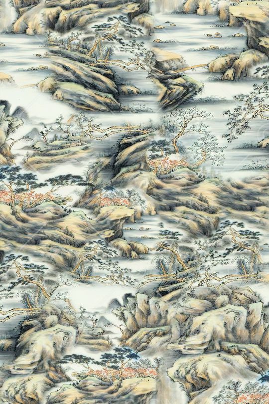 香云纱印花华亿平台图片