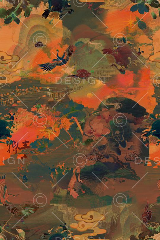 民族风印花华亿平台图片