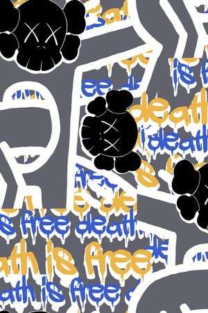 涂鸦印花华亿平台图片