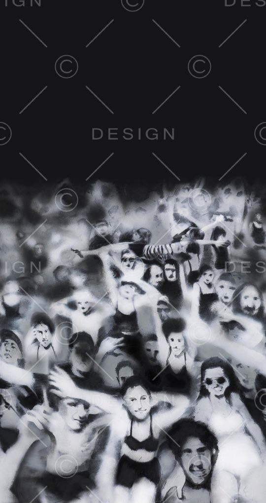 男装定位花印花华亿平台图片