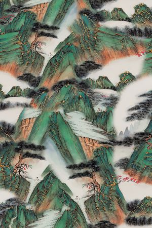 香云纱印花华亿平台图片