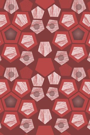 几何印花华亿平台图片