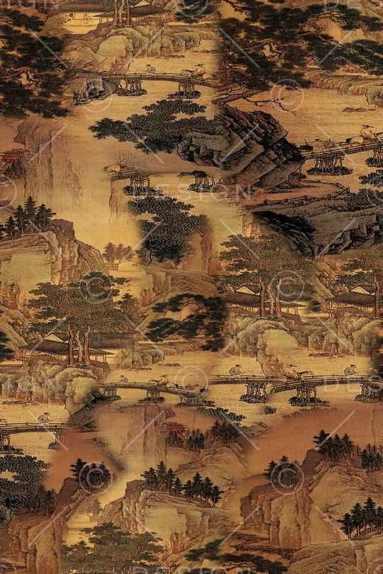 香云纱印花华亿平台图片