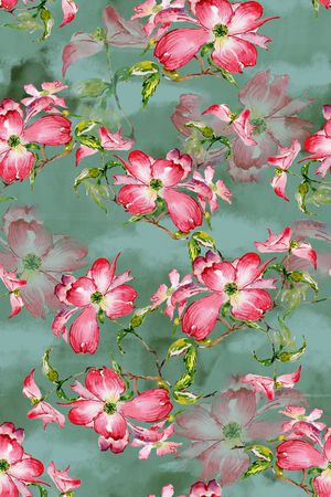 水彩印花华亿平台图片