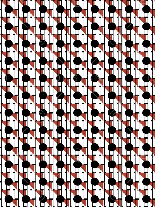 几何印花华亿平台图片