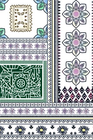 几何印花华亿平台图片