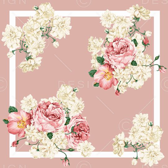 方巾印花华亿平台图片