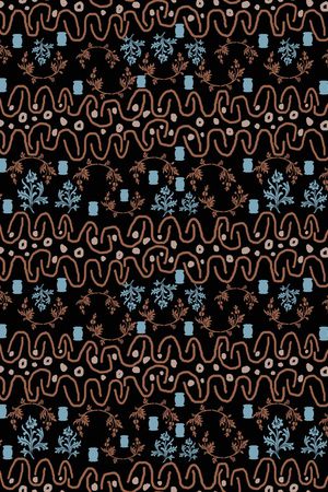 绿植树叶印花华亿平台图片