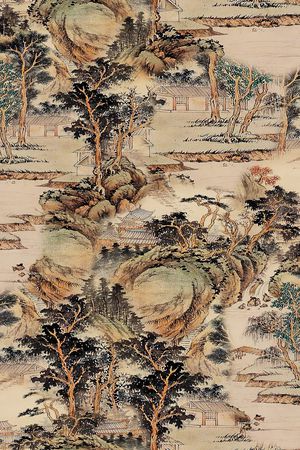 香云纱印花华亿平台图片