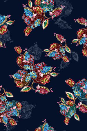 中老年印花华亿平台图片