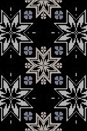 传统纹样印花华亿平台图片