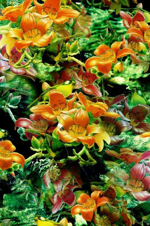 浓墨重彩印花华亿平台图片