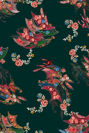 中老年印花华亿平台图片