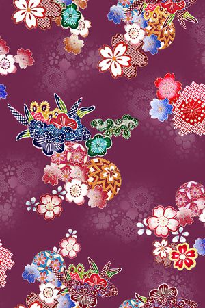 中老年印花华亿平台图片