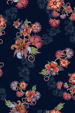 中老年印花华亿平台图片