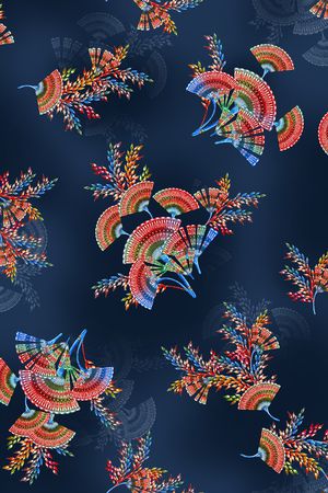 中老年印花华亿平台图片