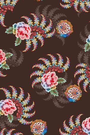 中老年印花华亿平台图片