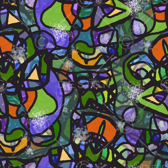 线条印花华亿平台图片