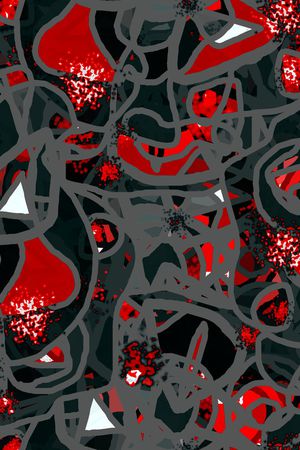 线条印花华亿平台图片