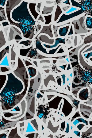 线条印花华亿平台图片