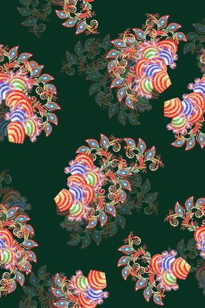 植物印花华亿平台图片